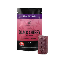 Black Cherry INDICA 1:1 JELLY BOMBS – Twisted Extracts